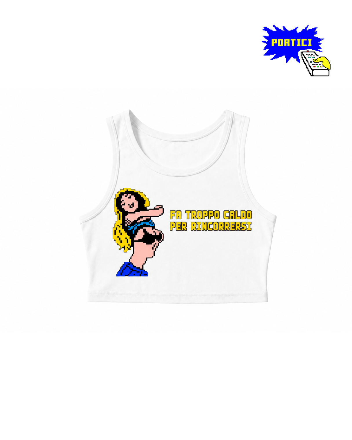 TROPPO CALDO CROP TANK TOP