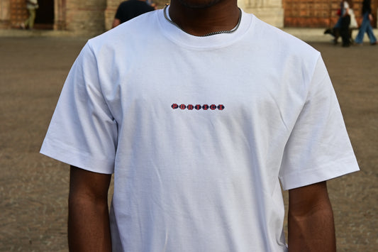 BRC x PORTICI WHITE Box Logo Tee