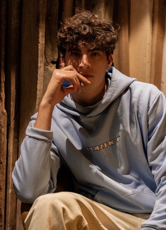 PORTICI X MICHELE MATERAZZO HOODIE CIELO