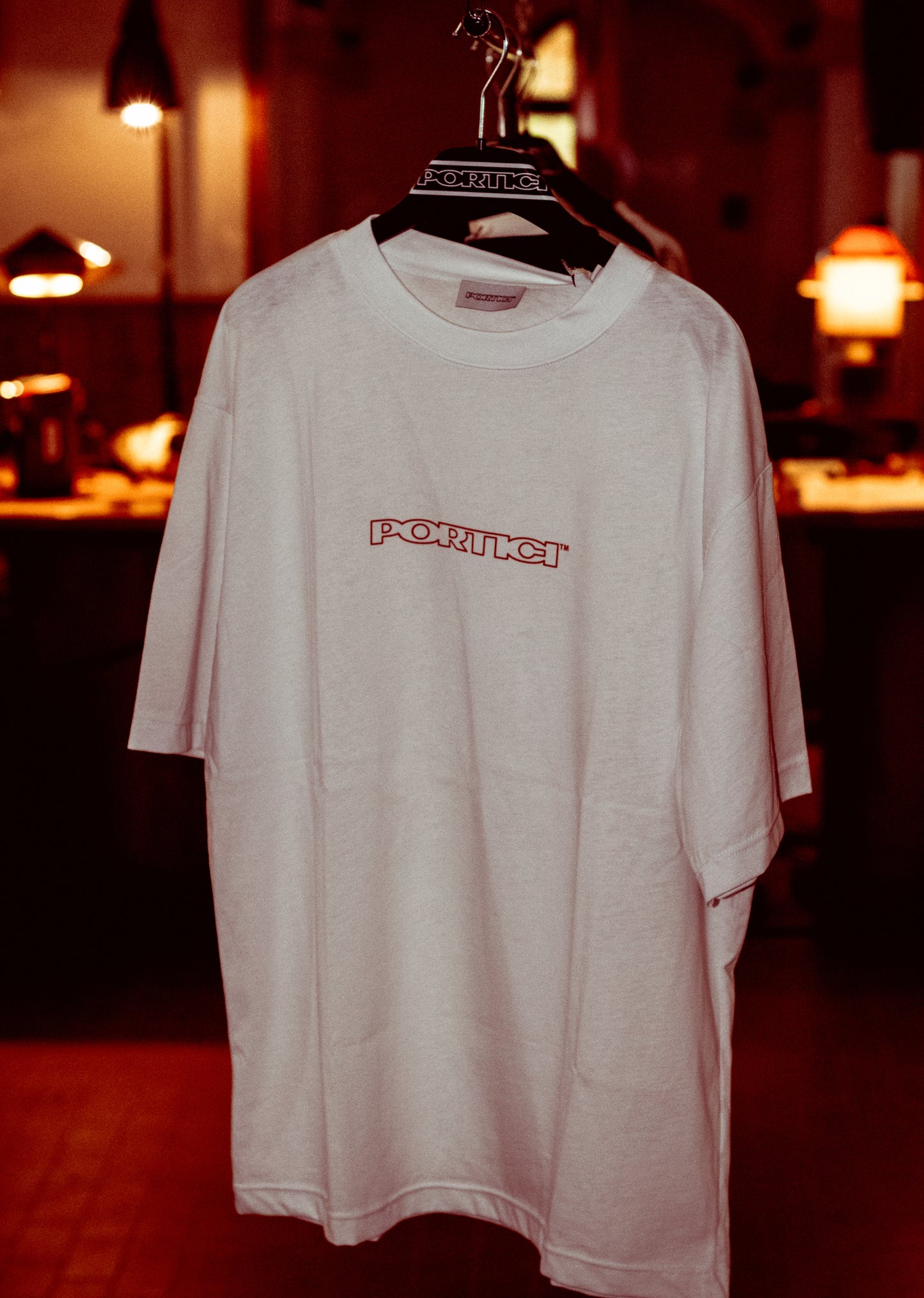 PORTICI LIBERA TUTTI WHITE TEE