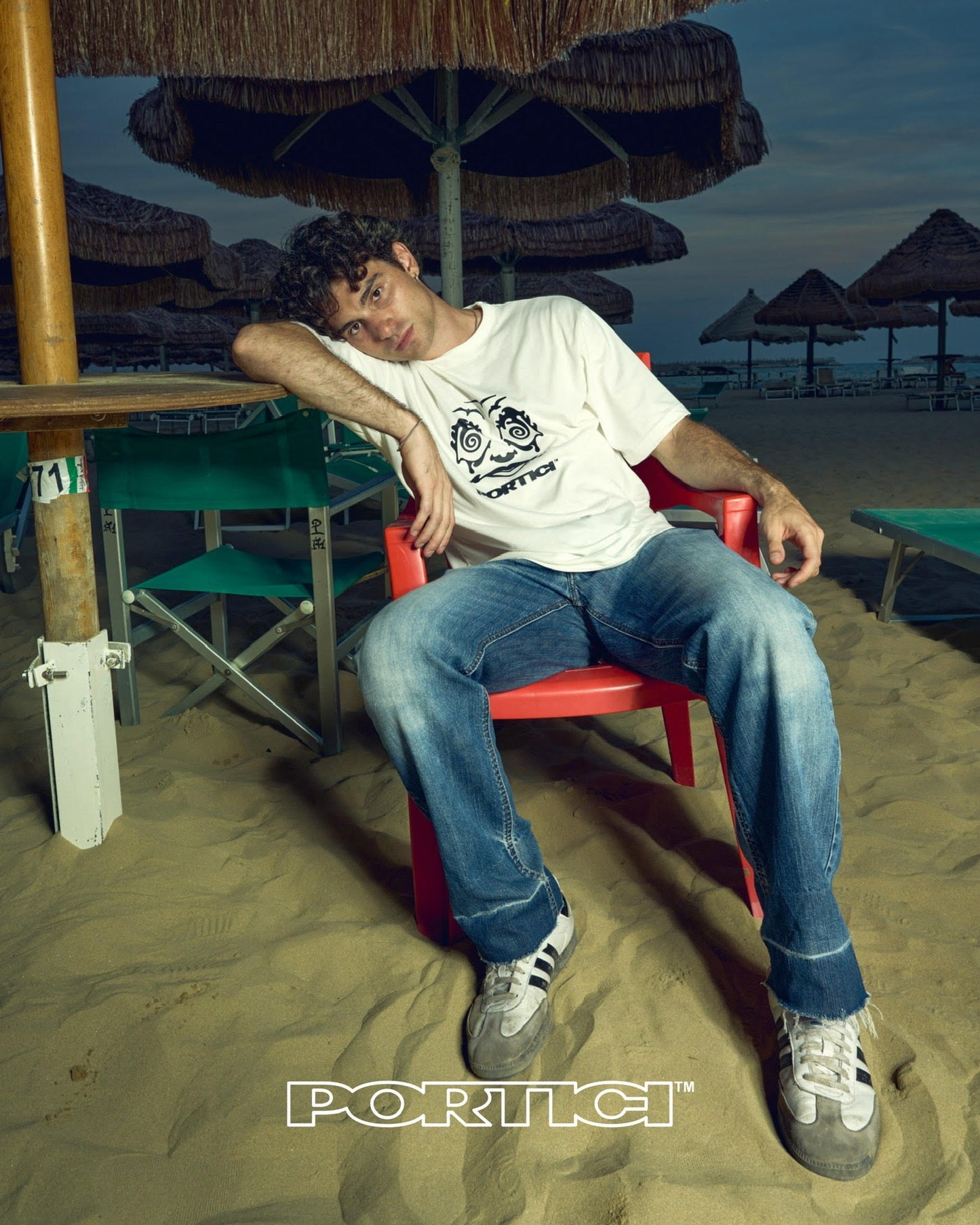 PORTICI TROPICI "FROG FACE TEE"